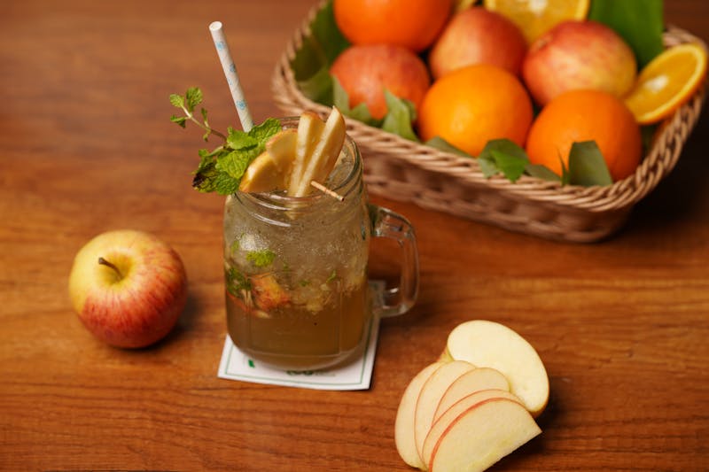 Fresh squeezed lemonade drink